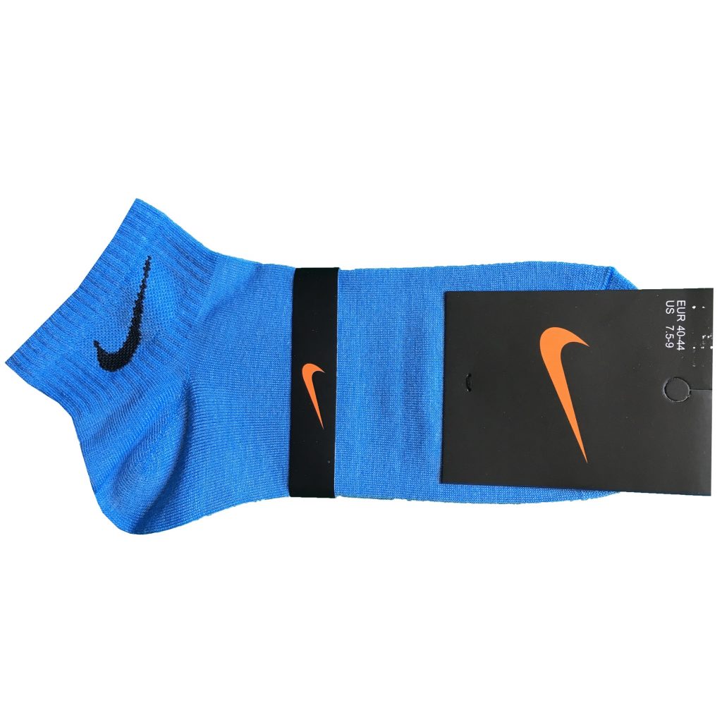 جوراب ورزشی ساق کوتاه مردانه کد NK-AB-RO56 رنگ آبی روشن